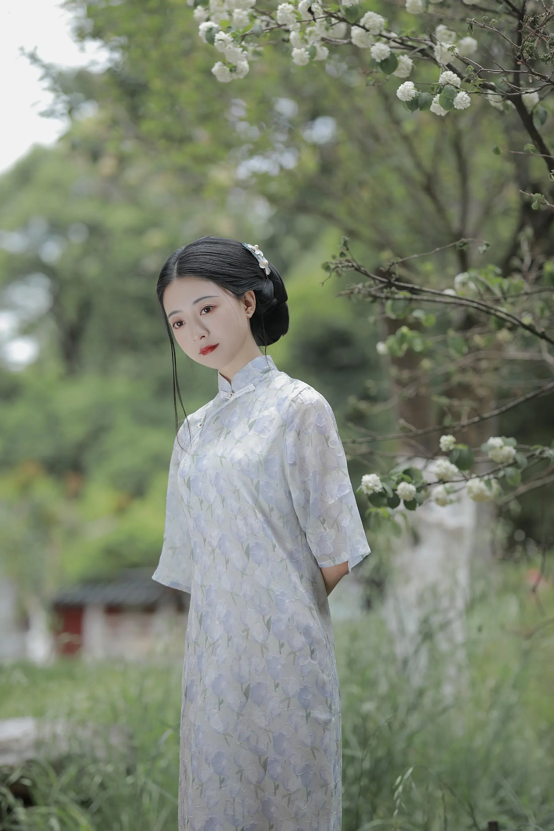 [艺图语] 2022.06.13 白茶清欢无别事 YunFleur [31P]插图1